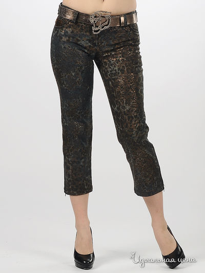 Капри Gizia&Balizza, цвет цвет коричневый / синий