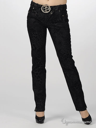 Брюки Gizia&Balizza, цвет цвет черный