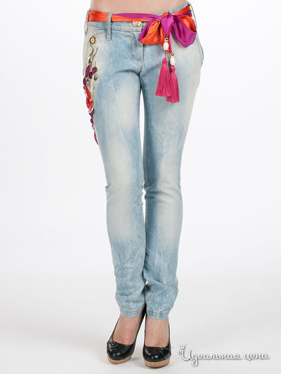 Джинсы Gizia&Balizza, цвет цвет голубой
