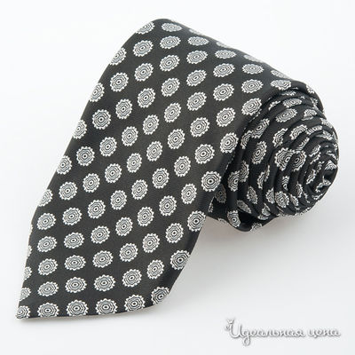 Галстук Batista Guero, цвет цвет черный / белый