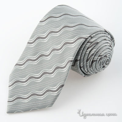 Галстук Batista Guero, цвет цвет серебристый