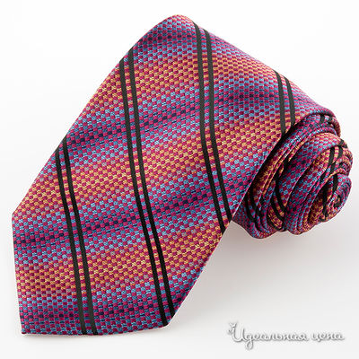 Галстук Batista Guero, цвет цвет бордовый / золотой