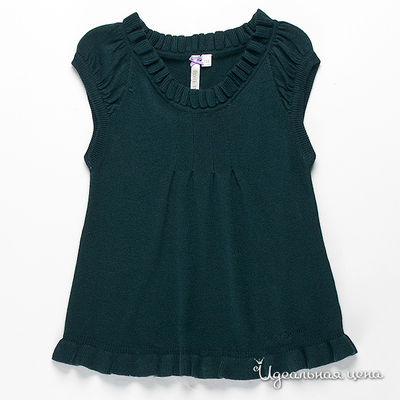 Жилет Silver Spoon, цвет цвет темно-зеленый