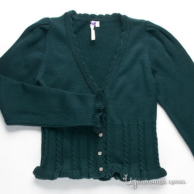 Кардиган Silver Spoon, цвет цвет темно-зеленый