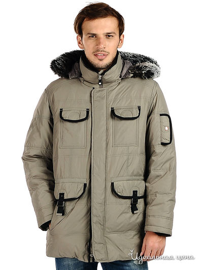 Пуховик Сomfort Club&Steinbock, цвет цвет серый