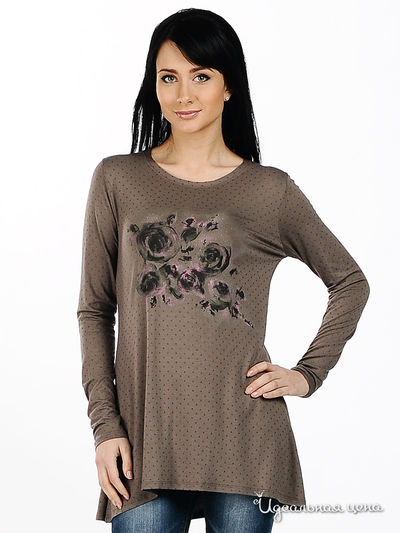 Туника Tuzzi, цвет цвет коричневый