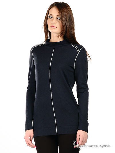 Лонгслив Luisa Cerano&Rabe, цвет цвет темно-синий