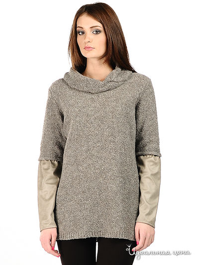 Джемпер Luisa Cerano&Rabe, цвет цвет серый / бежевый