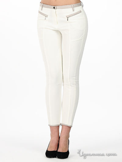 Брюки Luisa Cerano&Rabe, цвет цвет молочный