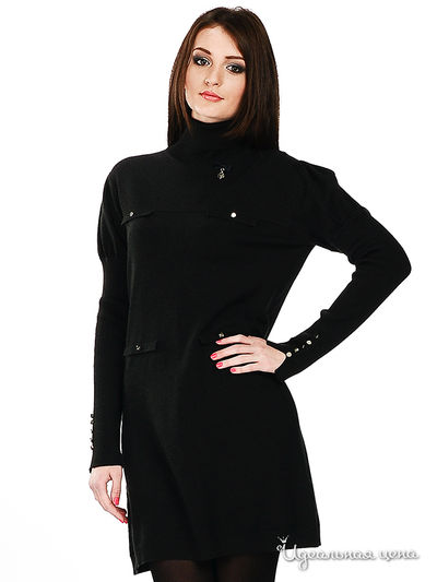 Платье Luisa Cerano&Rabe, цвет цвет темно-серый