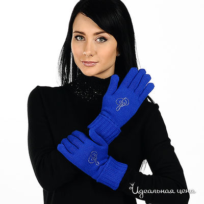 Перчатки Alessandro Bonimi, цвет цвет синий