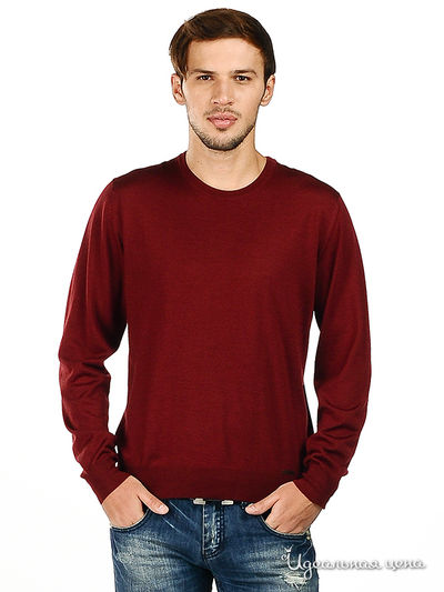 Джемпер Alessandro Bonimi, цвет цвет бордовый