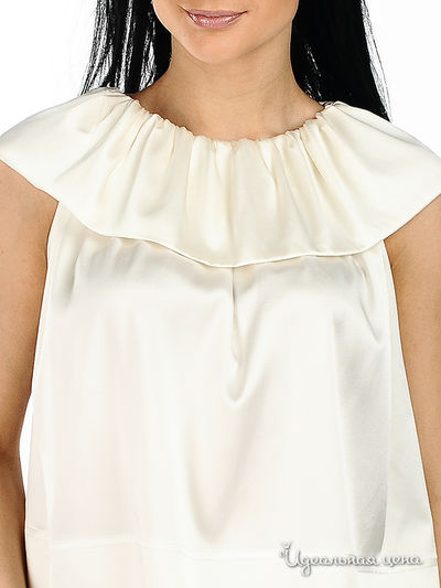 Блуза Alessandro Bonimi женская, цвет молочный