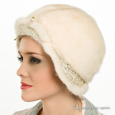 Шляпа Русский мех, цвет цвет бежевый
