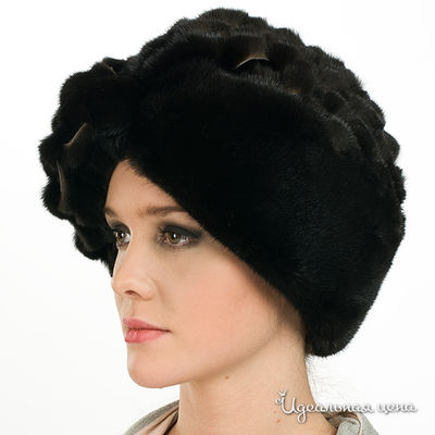 Шапка Русский мех, цвет цвет черный