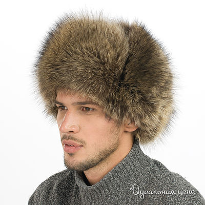Шапка Русский мех, цвет цвет коричневый
