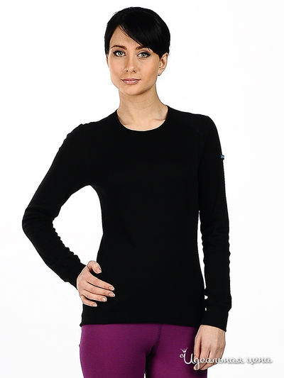 Лонгслив Odlo, цвет цвет черный