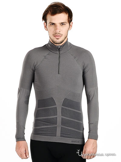 Кофта Odlo, цвет цвет серый