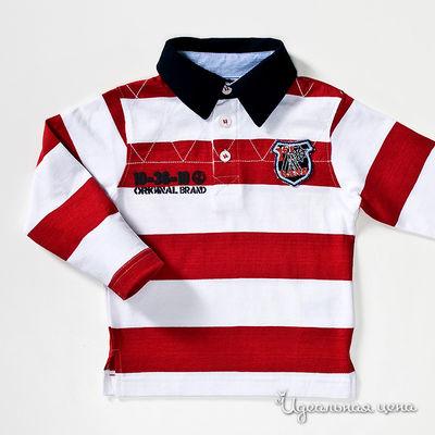 Поло Knot so Bad, цвет цвет красный / белый