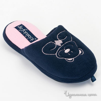 Тапочки De Fonseca, цвет цвет темно-синий