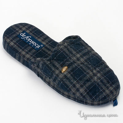 Тапочки De Fonseca, цвет цвет синий