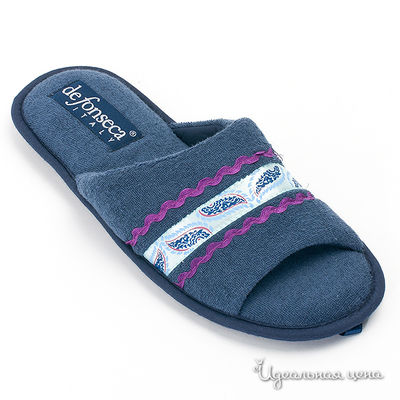 Тапочки De Fonseca, цвет цвет синий