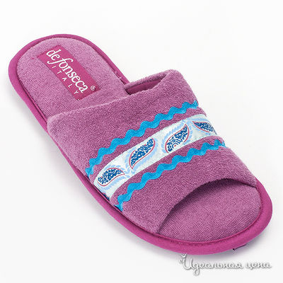 Тапочки De Fonseca, цвет цвет фиолетовый