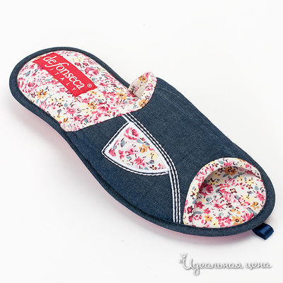 Тапочки De Fonseca, цвет цвет синий