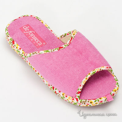 Тапочки De Fonseca, цвет цвет фуксия