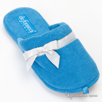 Тапочки De Fonseca, цвет цвет голубой