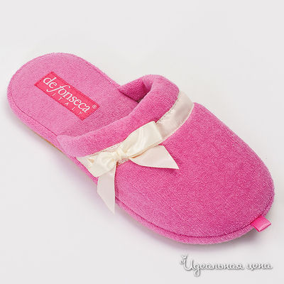 Тапочки De Fonseca, цвет цвет розовый