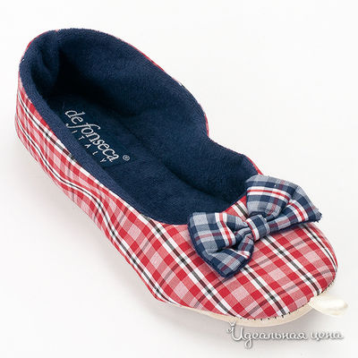 Тапочки De Fonseca, цвет цвет красный