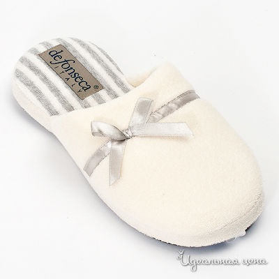 Тапочки De Fonseca, цвет цвет кремовый