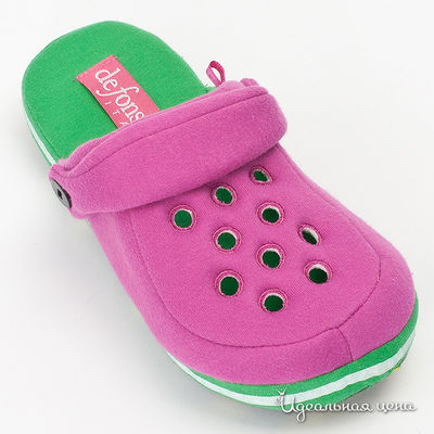 Тапочки De Fonseca, цвет цвет фуксия