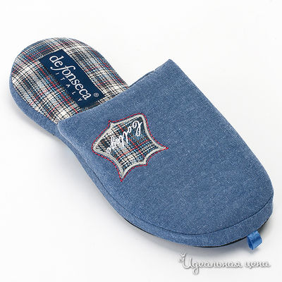 Тапочки De Fonseca, цвет цвет синий