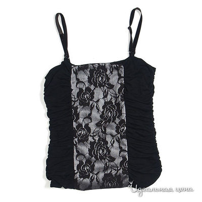 Топ Ginger, цвет цвет черный / серый