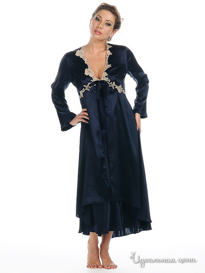 Халат Charoi, цвет цвет синий