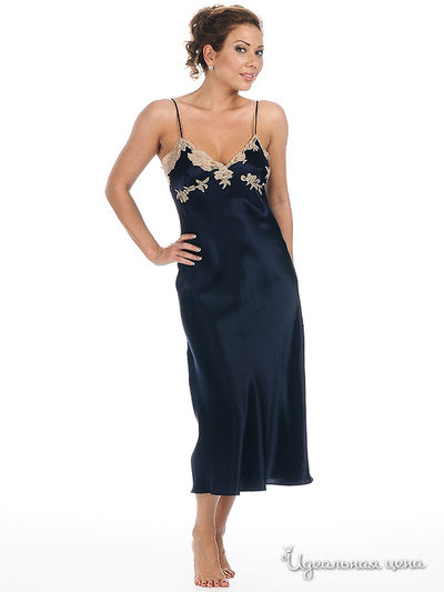 Сорочка Charoi, цвет цвет синий