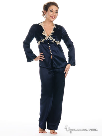 Пижама Charoi, цвет цвет синий