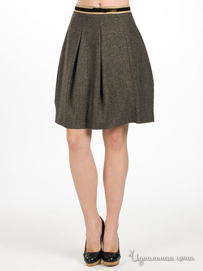 Юбка Miss Sixty, цвет цвет коричневый меланж