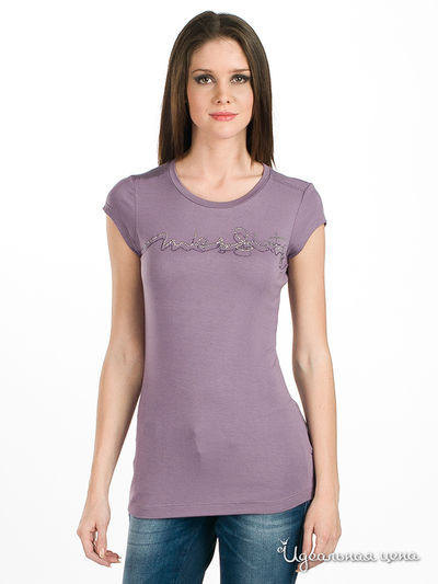 Футболка Miss Sixty, цвет цвет лиловый