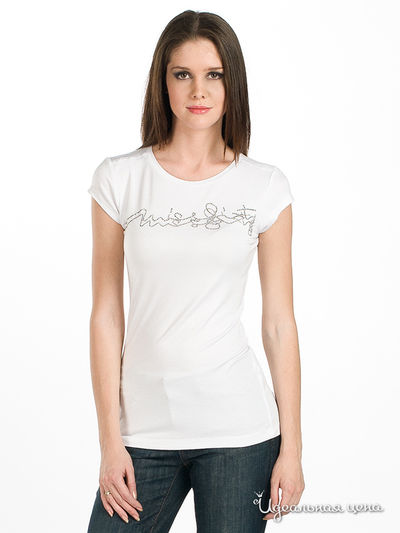Футболка Miss Sixty, цвет цвет белый