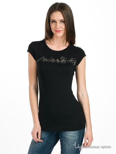 Футболка Miss Sixty, цвет цвет черный