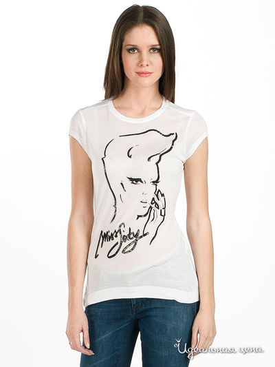 Футболка Miss Sixty, цвет цвет белый