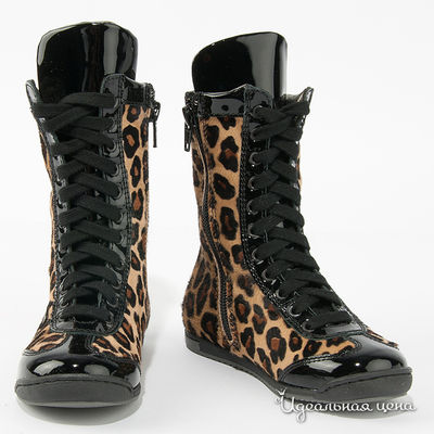 Сапоги GF Ferre Kids, цвет принт леопард