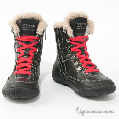 Ботинки GF Ferre Kids, цвет цвет черный