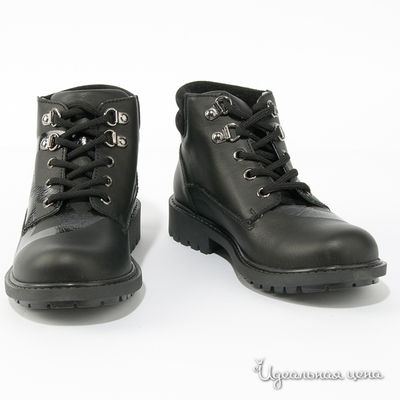 Ботинки Moschino kids, цвет цвет черный