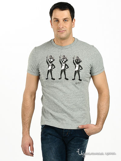 Футболка Energie, цвет цвет серый