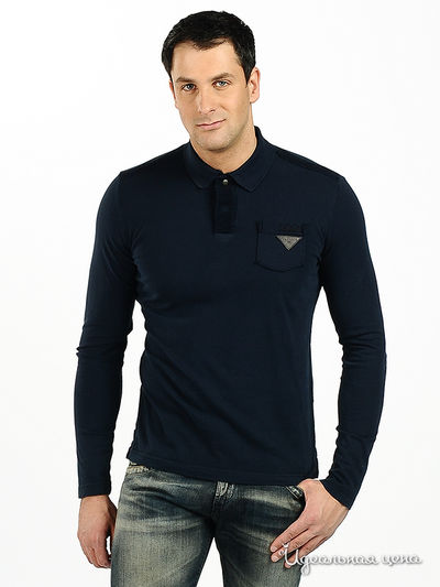 Поло Energie, цвет цвет темно-синий