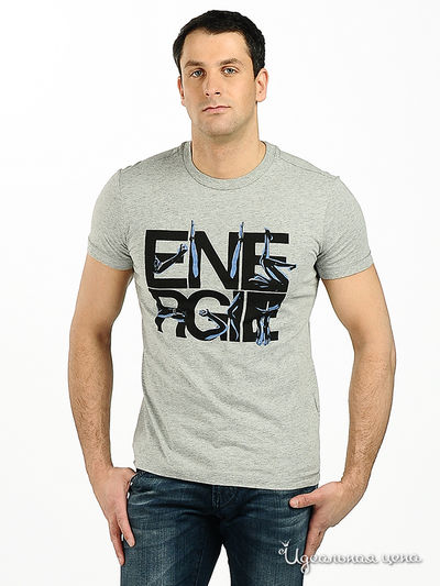 Футболка Energie, цвет цвет серый